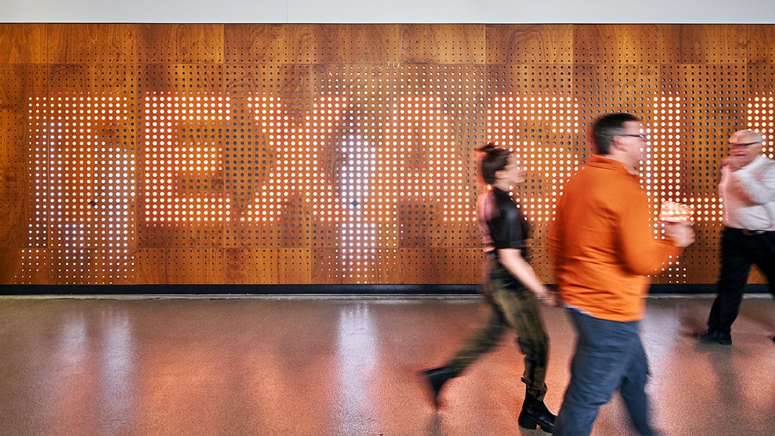 A group of people dancing.