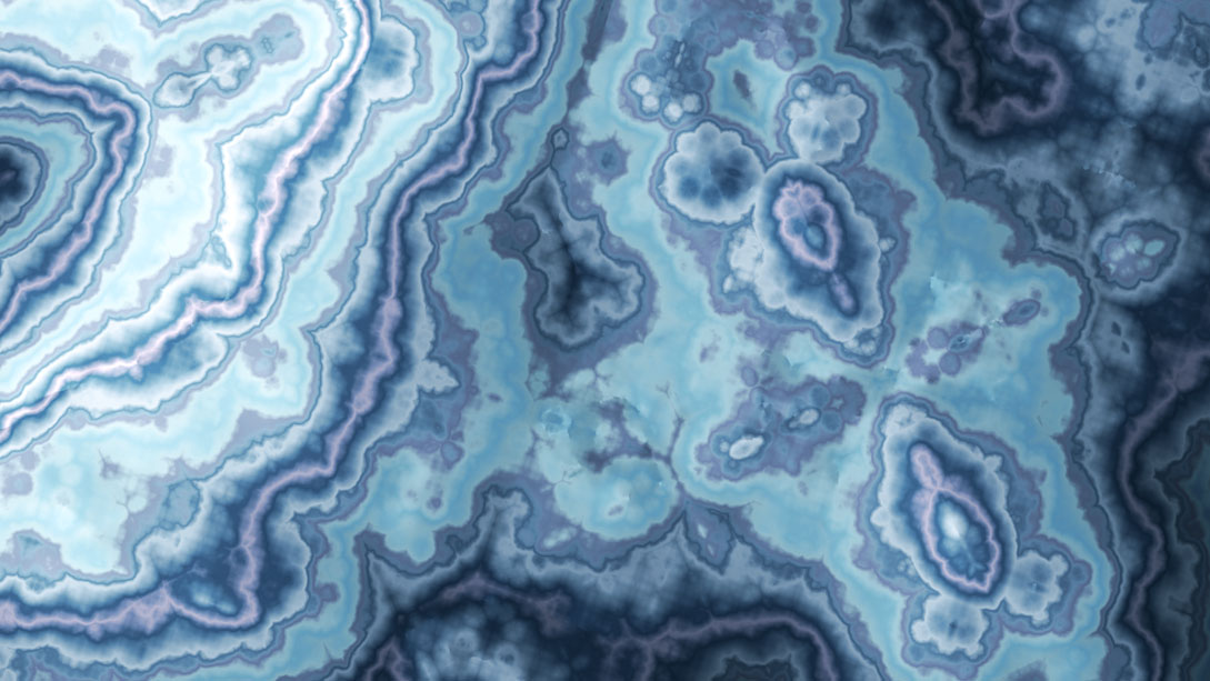 A close-up of a blue surface.