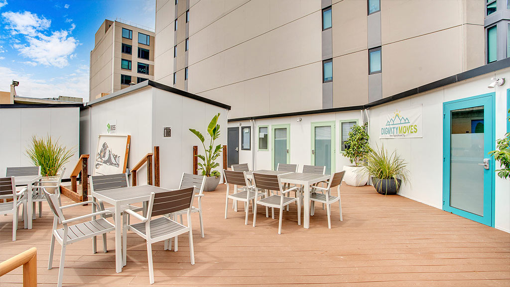 DignityMoves temporary housing units