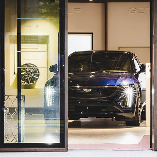 Cadillac City Zurich display. Credit: GM Authority