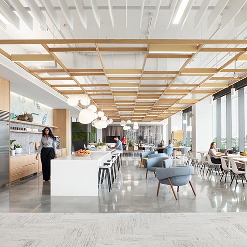 Gensler Miami cafe