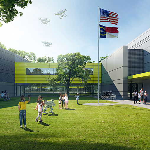 Foust Elementary rendering