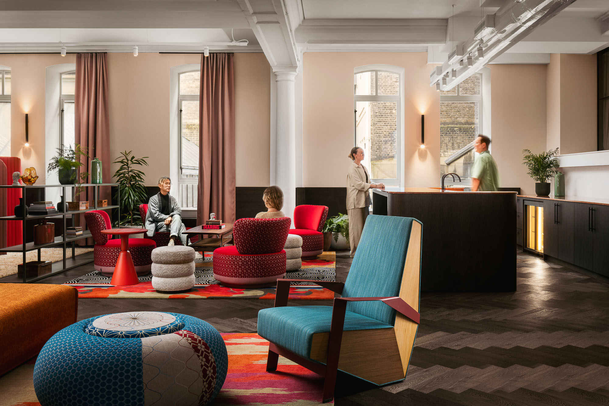 Francis House, London HQ lounge