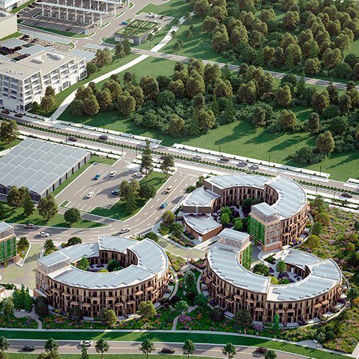 EVE Park aerial rendering