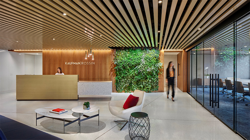 Kaufman Rossin Miami Office reception