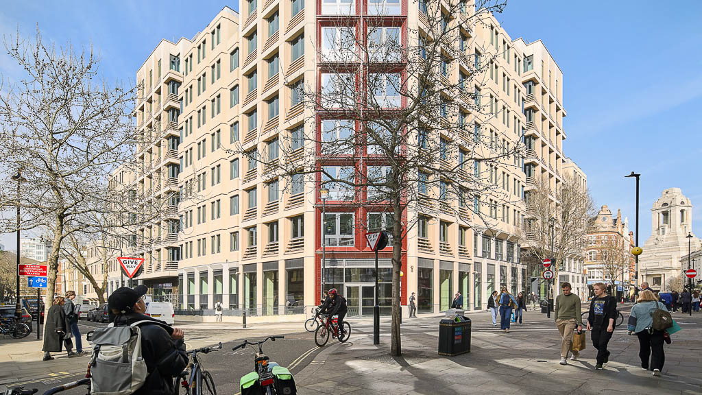 The Acre building exterior in London