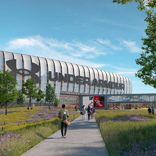 Under Armour headquarters rendering
