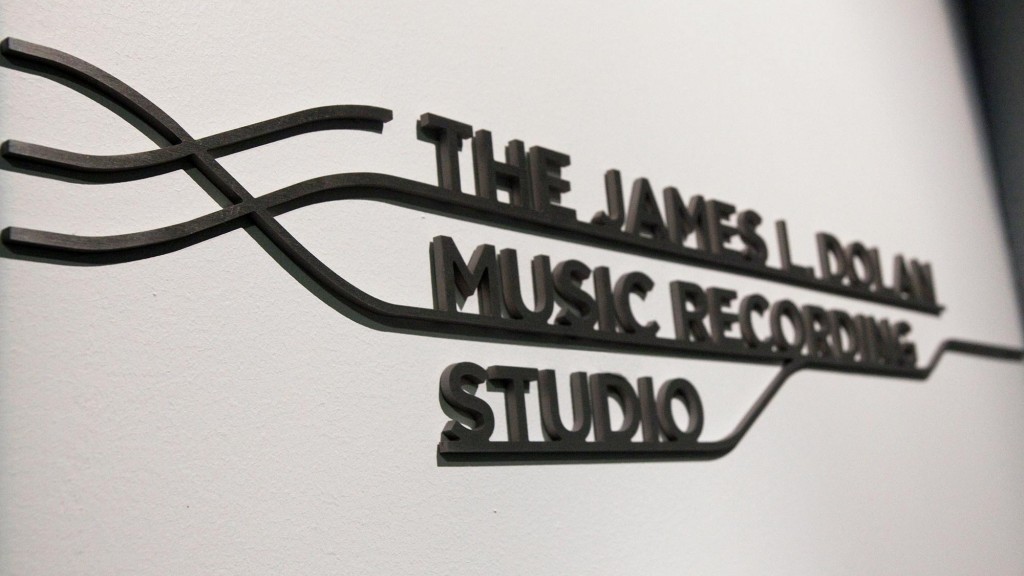 A sign with text.